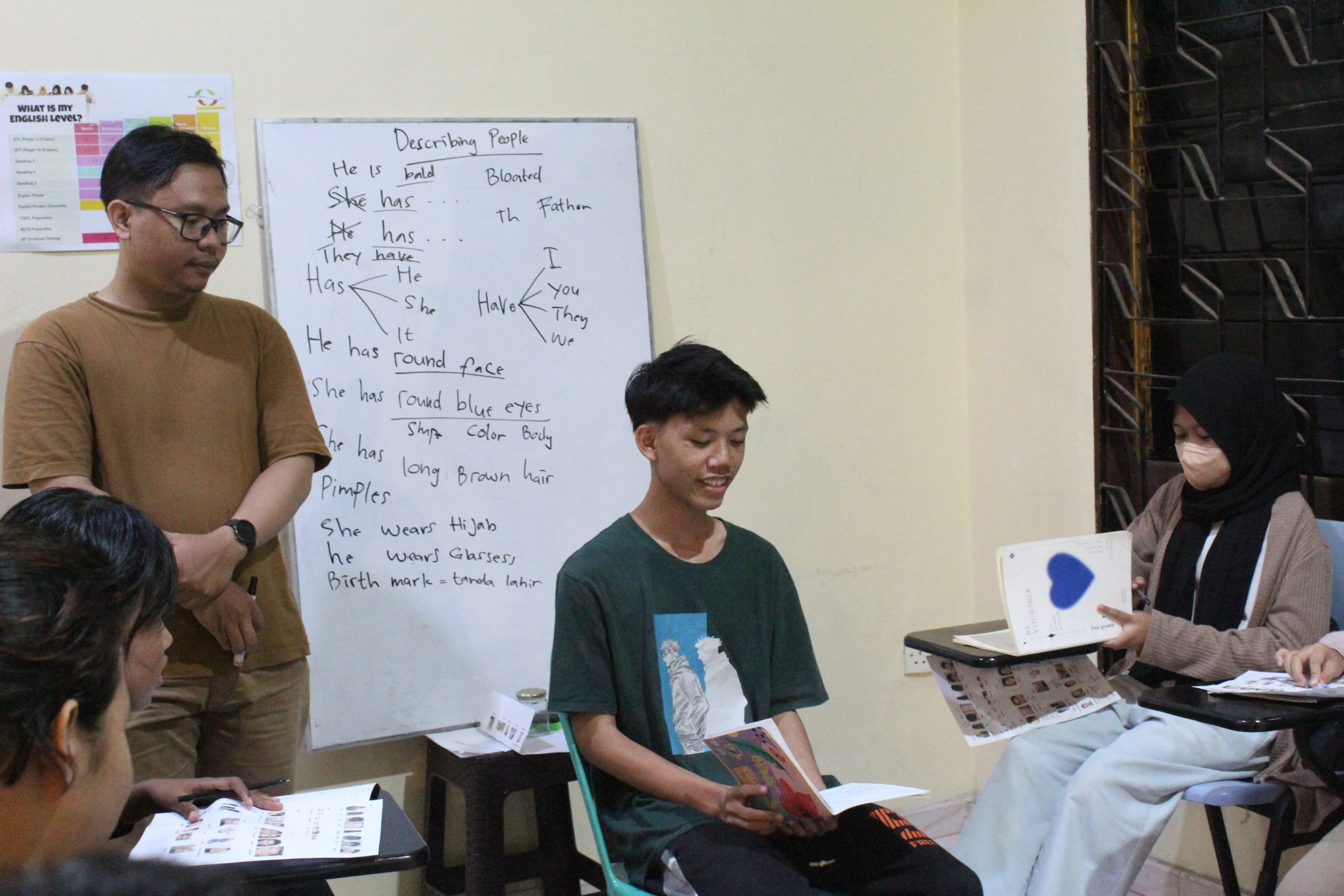 kursus bahasa inggris pelajar batam, kursus bahasa inggris anak batam